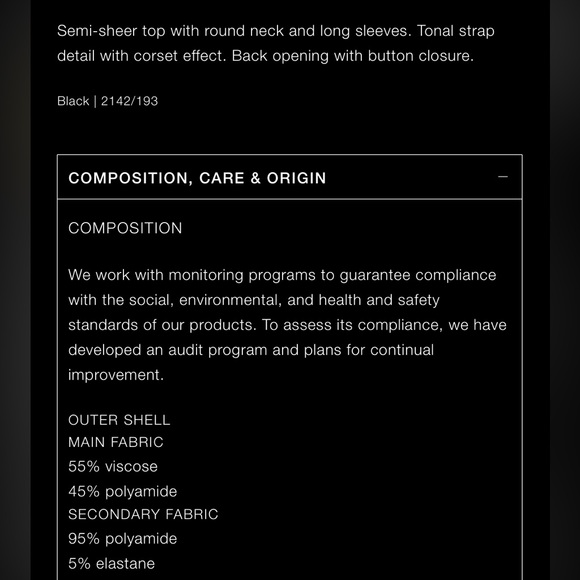 Zara semi sheer knit top - Picture 6 of 6